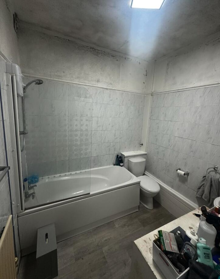 Strip-out and full re-tile (in progress)